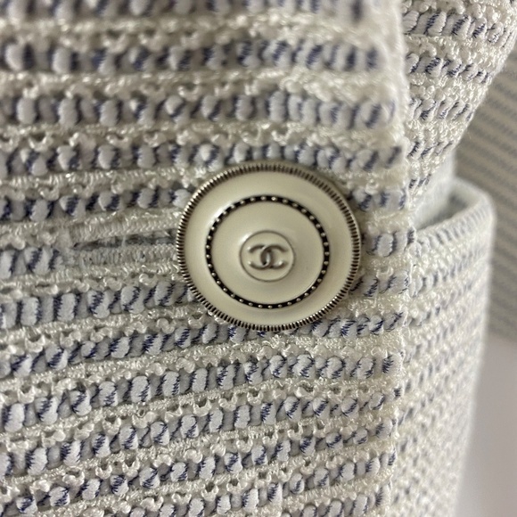 CHANEL Tweed Eyelet Crop Jacket - Picture 6 of 9